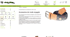 Desktop Screenshot of accessoire.monde-ethique.fr