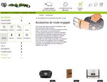 Tablet Screenshot of accessoire.monde-ethique.fr